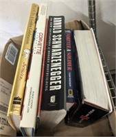 TRAY OF BOOKS, COFFEE TABLE BOOKS