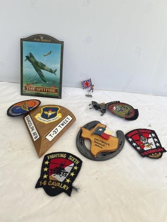 Military patches and other