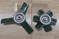2- Poly Fan Blades (8" And 12")