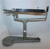 Welch stainless balance scale, incomplete
