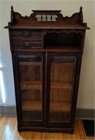 Antique Mission Oak Bookcase