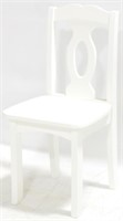 Painted White Child's Chair