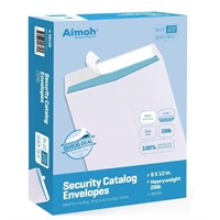 100 9 x 12 SELF Seal Security White Catalog