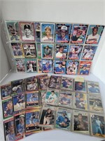 10 Pages of Vintage Baseball Cards