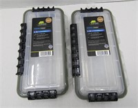 2 New Small Plano Waterproof Containers