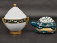 Arden Turtle Pomander & Lidded Candle