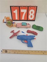 Vintage Plastic Toy Lot