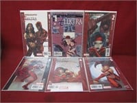 6 Assorted Elektra (Marvel) Comics