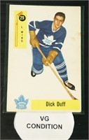 1958 Parkhurst #29 Dick Duff Hockey Card