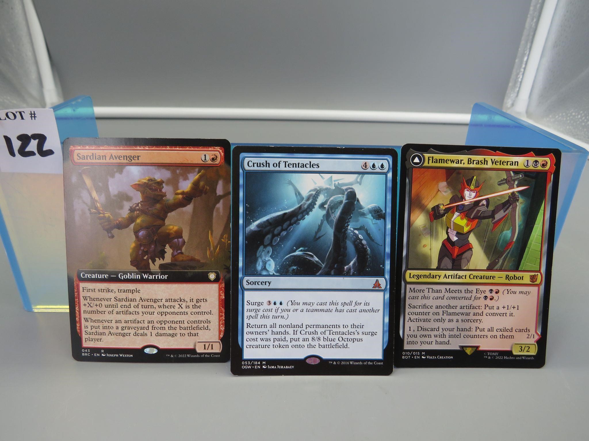 Three Assorted Magic Cards