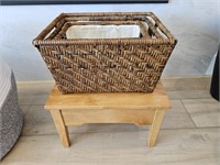 Nesting Baskets & Stool