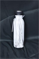 Gray and White Insulated Bottle
