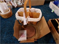 Longenberger basket with basket brick