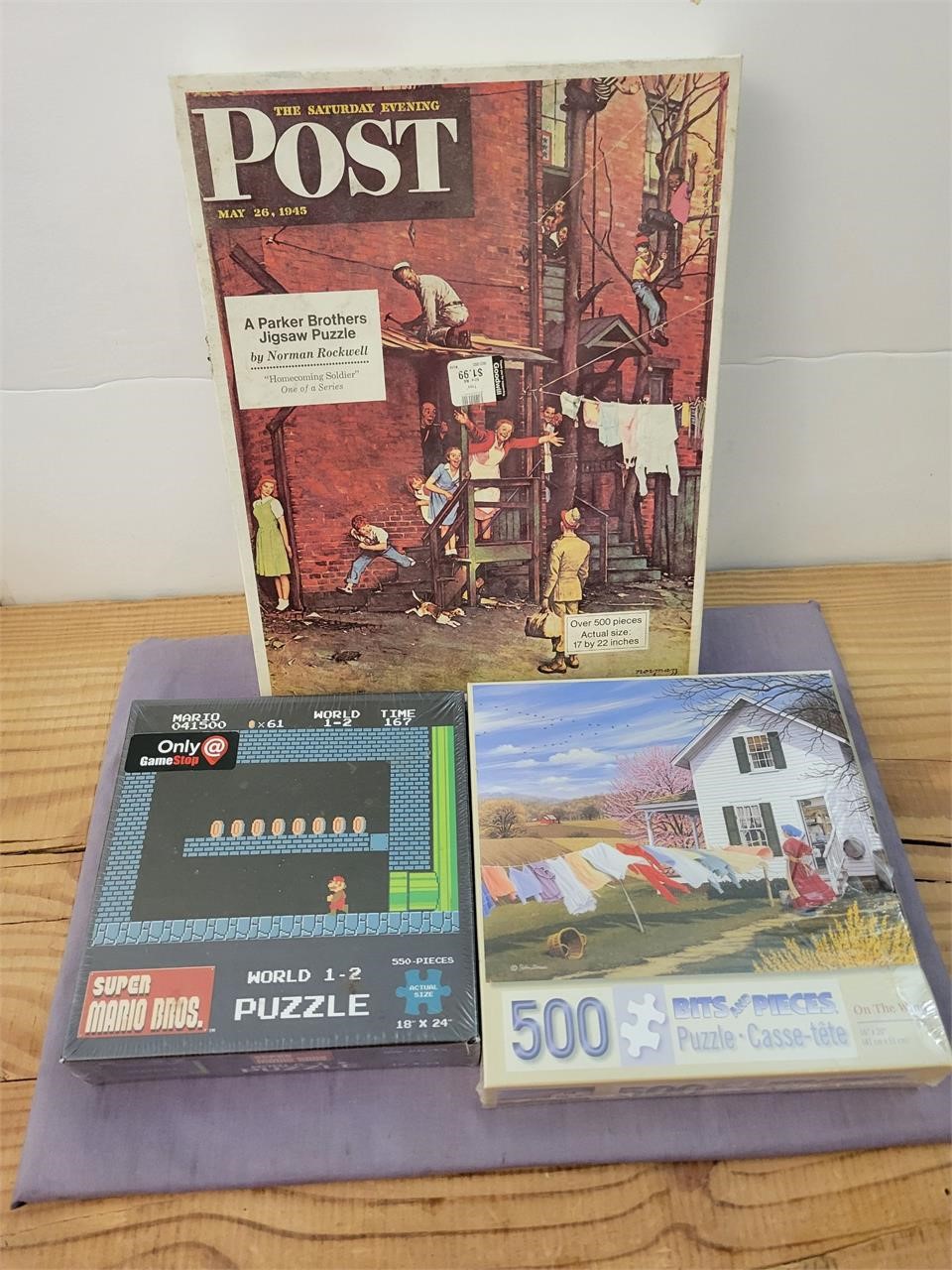 3 Puzzle Lot