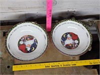 Christmas serving bowls-"A Christmas Story"