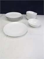 Pier1 White Plates and Bowls