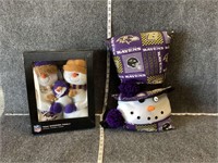 Baltimore Ravens Snowmen Decor