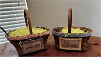 2 Small Easter Baskets
