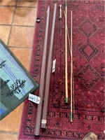 Cane fishing rod & crappie fishing rod
