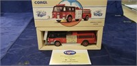 (1) CORGI Toy Fire Truck w/ COA