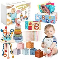Auezona 4 in 1 Montessori Baby Toy 6 Months - 3