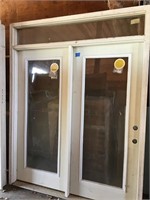 STEEL EXTERIOR DOOR W TRANSOM LH INSWING RO 6 ft