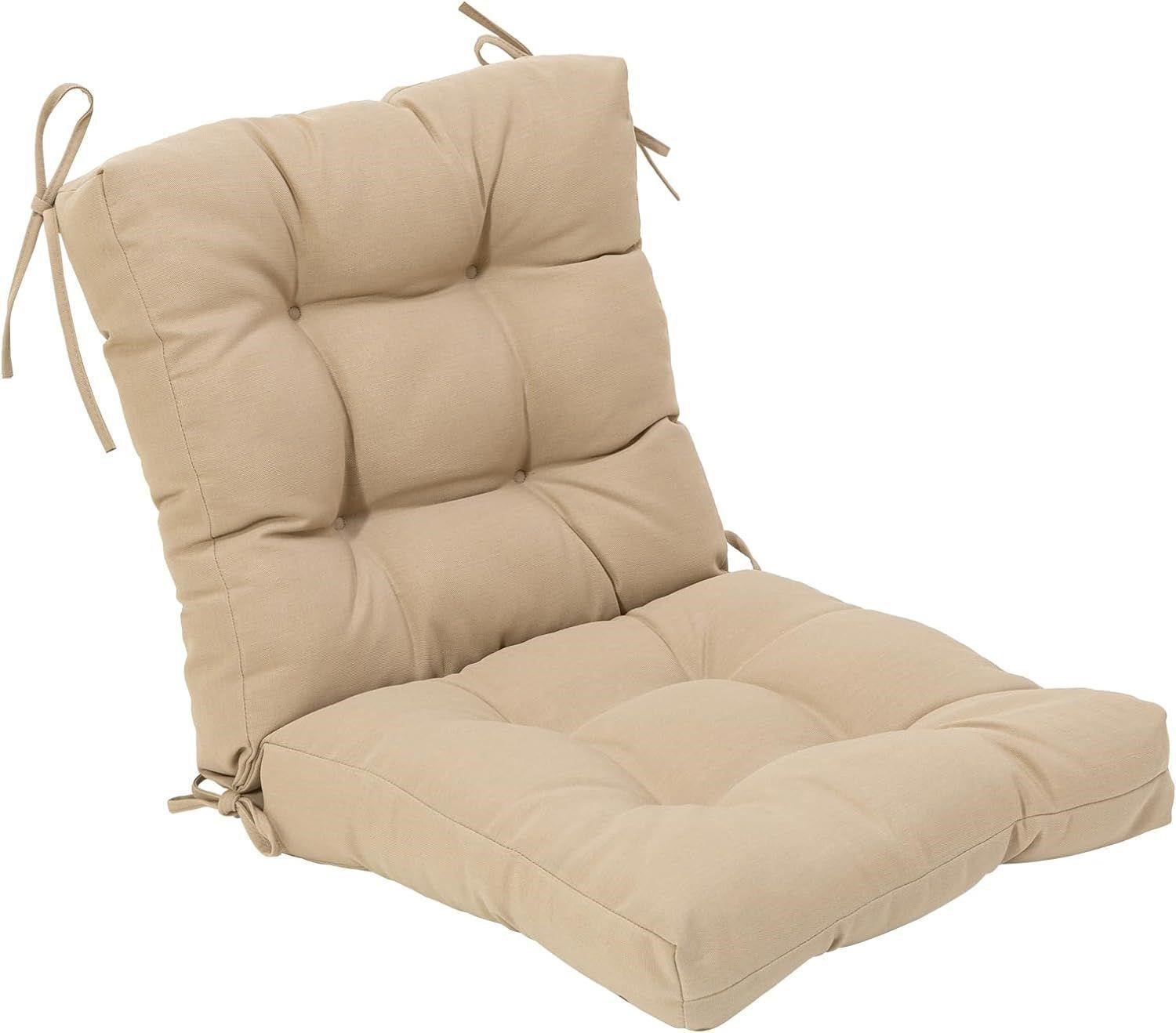 QILLOWAY Outdoor Seat/Back Chair Cushion