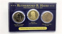 Rutherford B. Hayes Presidential Dollar Coin Set