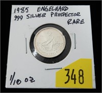 1985 Engelhard Prospector 1/10 Troy oz. .999