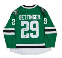 Jake Oettinger Signed Dallas Stars Replica Jersey