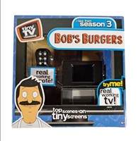 Bobs Burgers Tiny TV Real Working TV & Remote