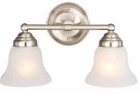 Ashhurst 2-light Brushed Nickel Vanity Light