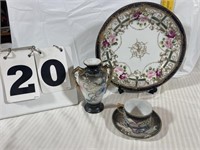 Nippon Hand-painted Morning Tea Service Items