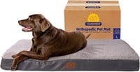 XL Sunheir Orthopedic Dog Bed  L(36X27X3)  Grey