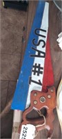 PAINTED USA SAW