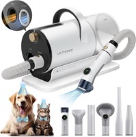 Dog Grooming Vacuum & Pet Hair Dryer Combo for