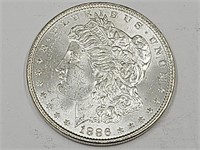 1886 Morgan Silver Dollar Coin