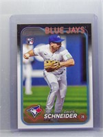 Davis Schneider 2024 Topps Rookie