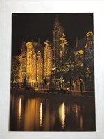 Vintage Post Card Amsterdam Holland Gebr.