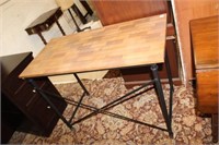 Metal Base Table