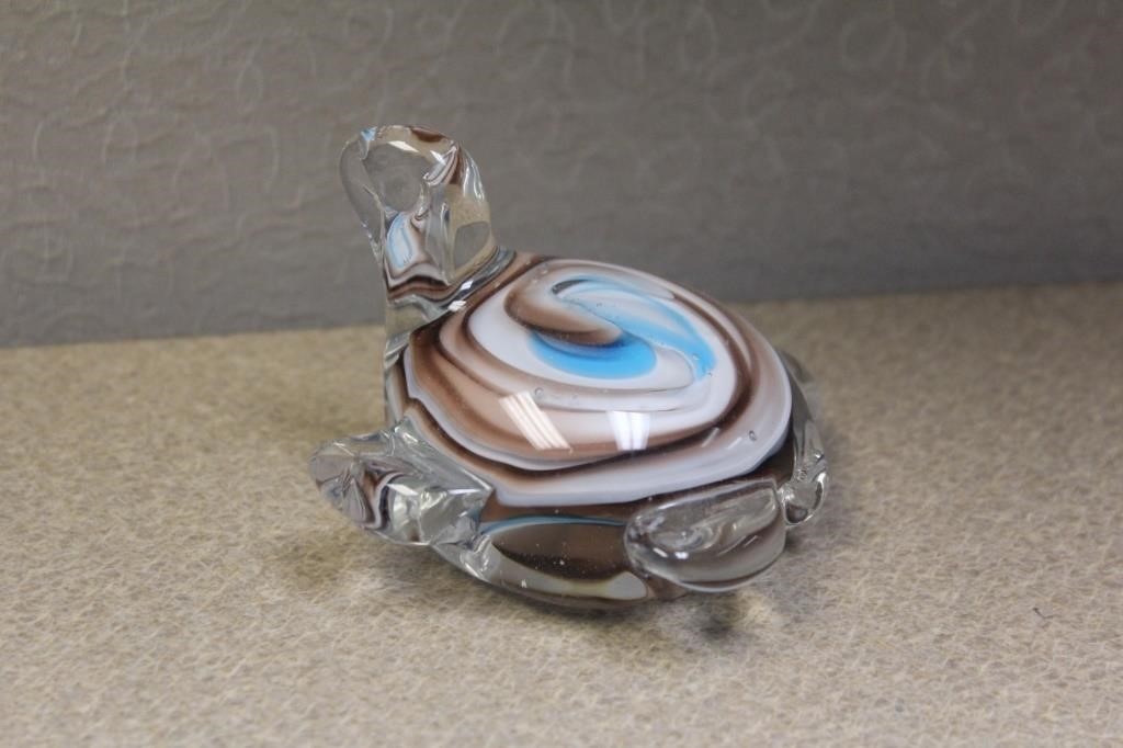 Art Glass Turtle