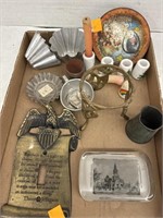 Paper Weight & Vintage Items Lot