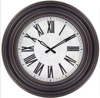 20" Retro Round Large Wall Clock