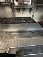 Vulcan 6 Burner Gas Stove and Oven