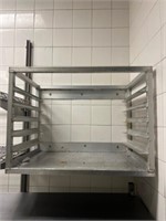 Wall Mounted Baking Sheet Rack