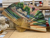 HAND PAINTED HAND FAN