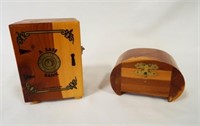 Small Wooden Souvenirs MO Ozarks "A Safe Bank"