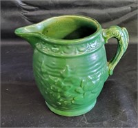 VTG Nelson McCoy Lily Pad Stoneware Pitcher