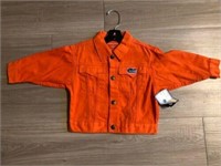 Florida Gators orange Jean Jacket child size 2T