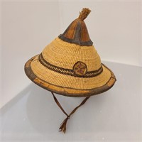 African Fulani Mali Straw Hat